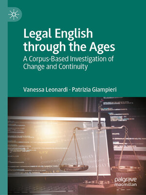 cover image of Legal English through the Ages